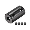sourcing map Shaft Coupling Connector 5 mm to 5 mm