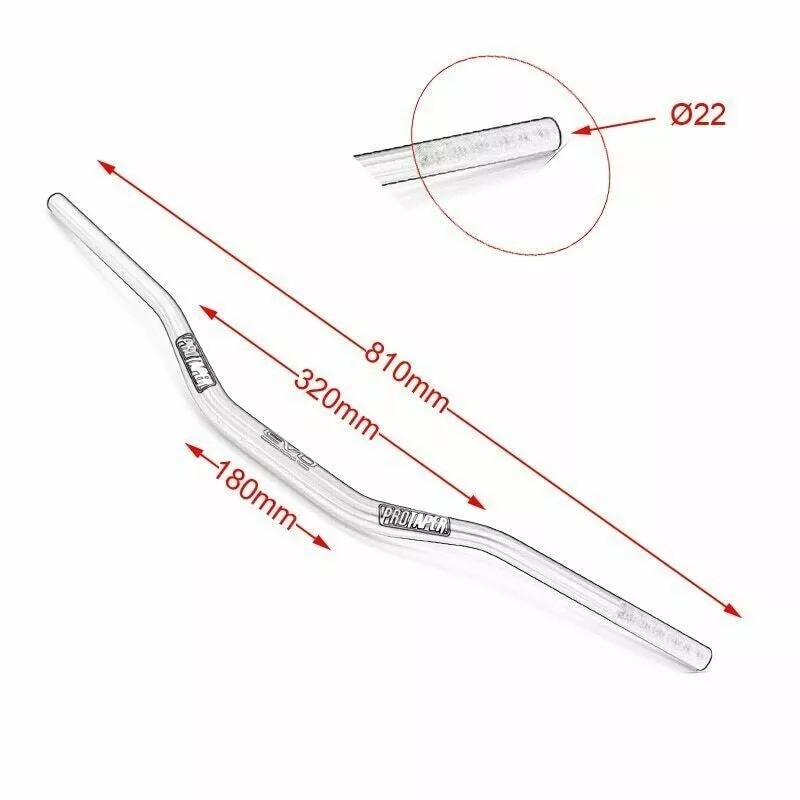 ProTaper Original "Evo" PRO TAPER Handlebar Fat Bar DIRT BIKE