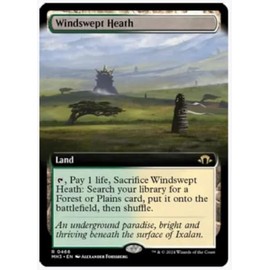 Magic - Windswept Heath (466) Extended Art Rare - Modern Horizons 3