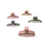 Phenel Small Hair Jaw Claw Clips, Set of 8 -