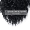 YAMEL Drawstring Ponytail Extension for Women Natural Black Synthetic 22
