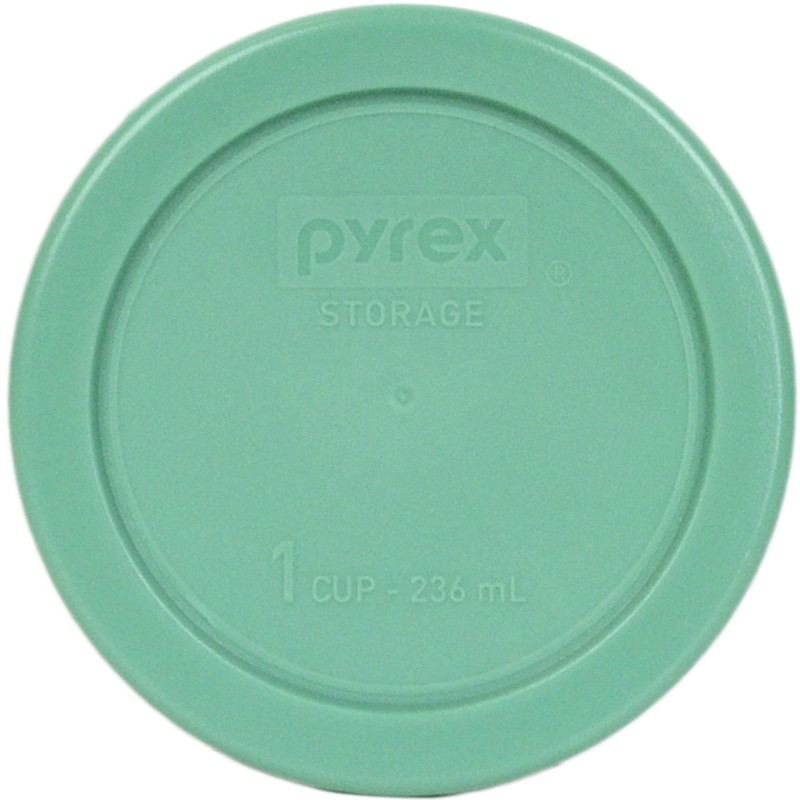 Pyrex Bundle - 2 Items: 7202-PC 1-Cup Green Plastic Food