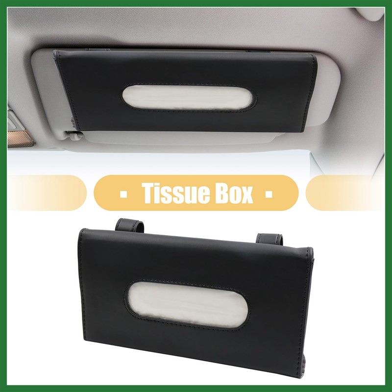 Motoforti Sun Visor Tissue Holder Car Visor Tissue Box Holder