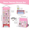 Sydzkjyxgs Visual Timetable for Kids 96 PECS Cards Daily Routine