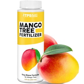 TPS NUTRIENTS Mango Tree Fertilizer for All Mangoes and Anacardiaceae Trees, Liquid Plant Food 8 oz (250mL)