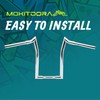 MoKitDora Sportster Dyna Softail 14” Rise Ape Hangers 1.25” Fat