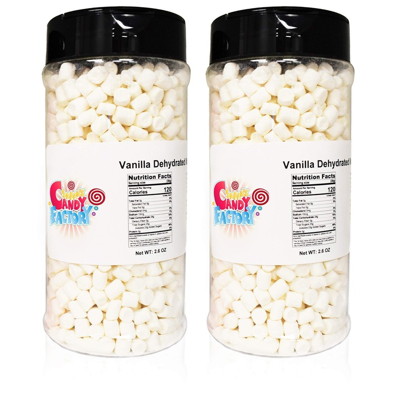 Sarah's Candy Factory Variety Dehydrated Marshmallow Bits, Vanilla Marshmallows in