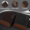 WisePoint Bifold Wallets, PU Leather Wallets for Men Versatile Mens