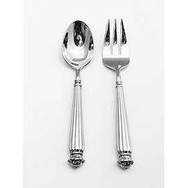 Reed & Barton Musee 2 Piece Serving Set 18/10 Stainless