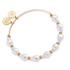 Alex and Ani Baroque Pearl Beaded Bangle