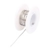 sourcingmap 10M 33Ft 0.1x0.5mm Nichrome Flat Heater Wire for Heating