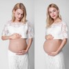 ONEFENG Silicone Fake Pregnant Belly Artificial Pregnant False Belly Film