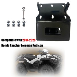 Winch Mount Kit Compatible with 2014-2024 Honda Rancher 420 Foreman 520 Rubicon 500