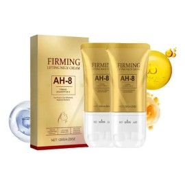2pc Cuello Reafirmante Antiarrugas Roller Crema Hidratante Algodón