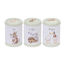 Wrendale Designs by Hannah Dale The Country Set' Country Animal Tea Coffee Sugar Set