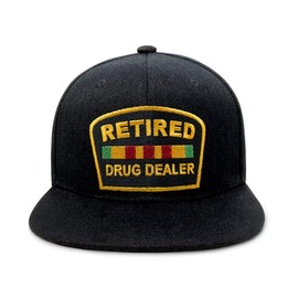 CHOK.LIDS Sombrero retirado del traficante de drogas Sombrero de papá Sombrero de acrílico Gorra de béisbol Estilo Polo Perfil bajo