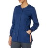 Code Happy womens Bliss Snap Front Warm-up With Certainty and