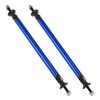 MACHSWON 2pcs Front Rear Bumper Lip Splitter Strut Rod Adjustable