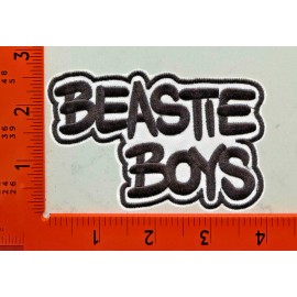 Unbranded Beastie Boys Patch – Embroidered Iron-On Sew-On Hip Hop Rock Band Logo Badge