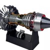 Turbofan Engine Model, Adjustable Speed TR900 Aircraft Engine Turbojet Engine