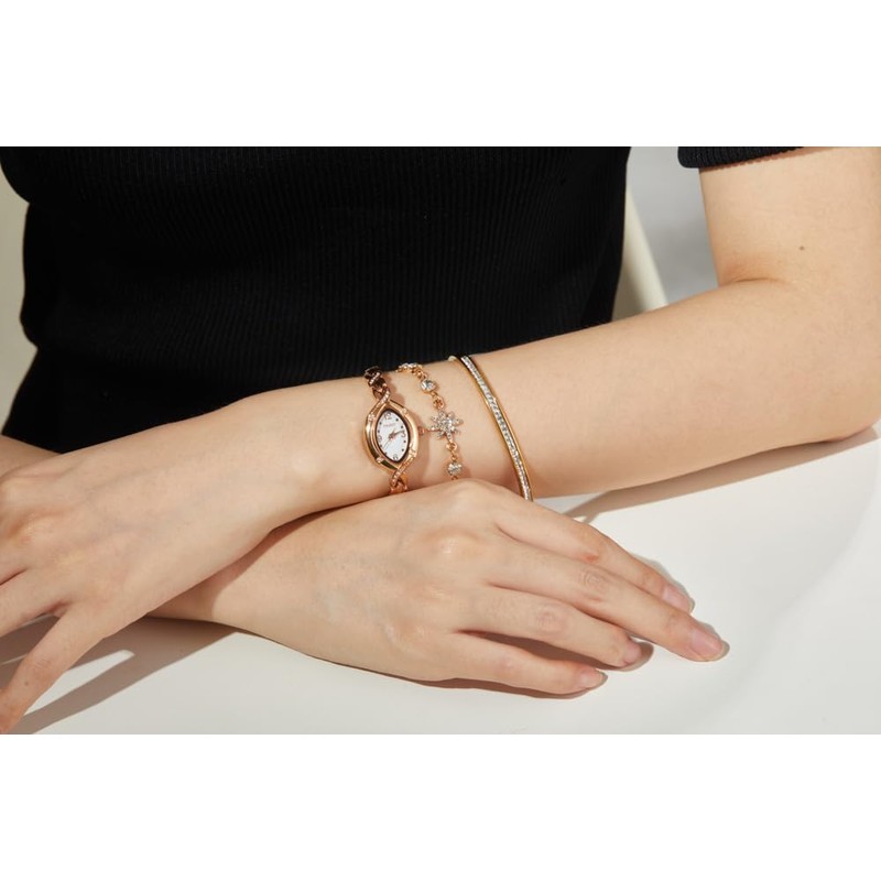 TIME100 Gift Set, Present Women's Watch and Bracelet with Gift