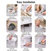 SAMIQU - 2 anillos de cera con válvula de prevención