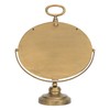 NIKKY HOME Antique Table Clock, Gold Retro Desk Clock with