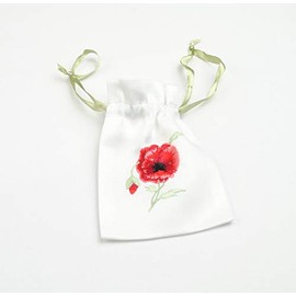 Celtic Glass Designs Gift Bag in a Poppy Design