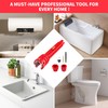EukyPlace Plumbing Tools 8-in-1, Multifunctional Faucet and Sink Installer Pipe