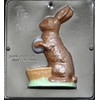 7" Bunny Facing Left Chocolate Candy Mold Easter 804