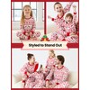 PATPAT Family Christmas Pajamas Matching Sets Reindeer and Snowflake Patterned