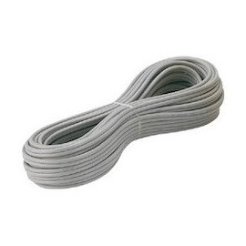 Seowa Denko FF10BS Parallel Line VFF Vinyl Cord, 32.8 ft (10 m), Gray, Gray