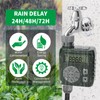 Zuomeng Sprinkler Timer, Programmable Irrigation Water Timer for Garden Hose,