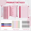 MotiMind 2 Pack Folio Document Organizer with Labels Folio Folders