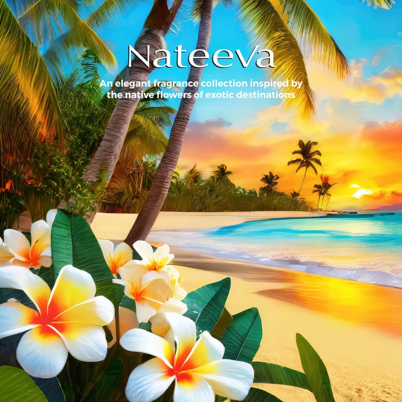 Nateeva St. Thomas Frangipani Flower EDP Perfume Spray - 100