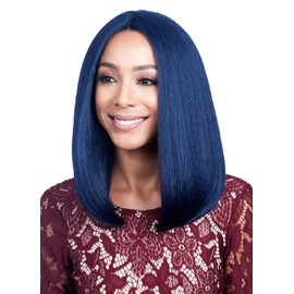 Bobbi Boss Human Hair Blend Lace Front Wig MBLF90 Swiss Lace Juba (TT1B/613)