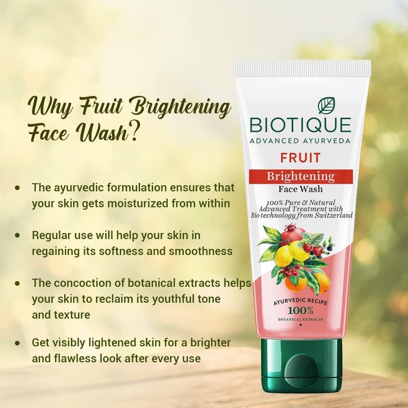 Biotique Bio White Advanced Fairness Face Wash 50 ml by