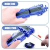 MDFULXG Bey-Blade x Launcher, Bey-Blade X Starter, Speed Starter, Blue