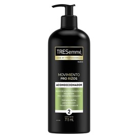 TRESemmé Acondicionador Movimiento Pro Rizos hidrata y define los rizos, fórmula para cabello rizado con aceites exquisitos y elastina 715 ml