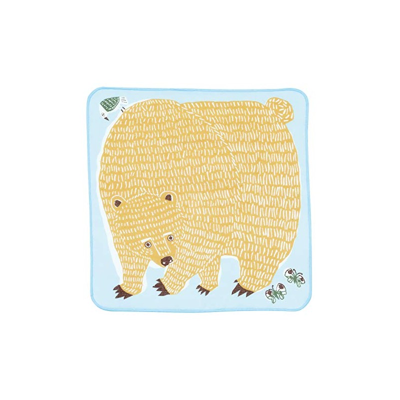 Musumi 70020-101 Katakata Fluffy Towel Bear Catcher Blue