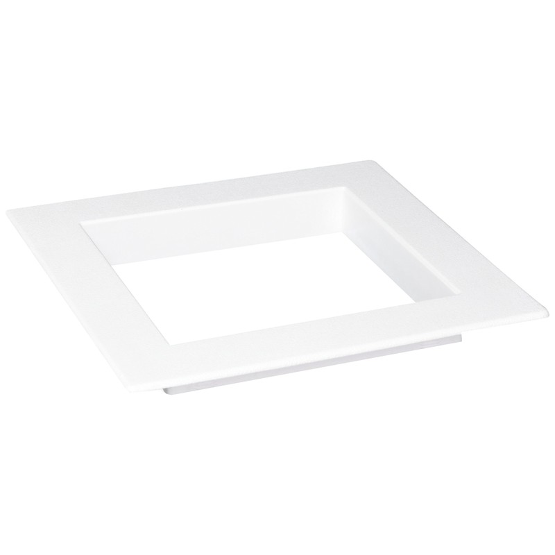 Oatey 38942 Supply Box Square, Plastic Faceplate, 8.25", White