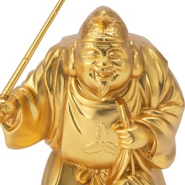 Butsudanya Takita Shoten Buddha Statue Kaiyun Seven Lucky Gods Ebisu (Height 3.3 x Width 2.4 inches (8.3 cm) x Width 2.4 inches (6 cm) (by Makita Shuun) ◆ Prosperous Business, Good Luck, Good Luck,