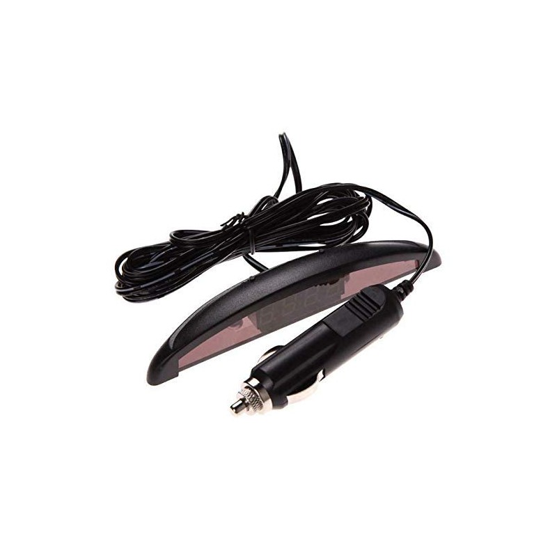 MACHSWON Car Temperature Clock, Universal Auto Dashboard Digital Clock Thermometer