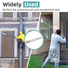 Pressure Washer Long Range Chemical Nozzle Compatible with Ladder Saver, Pressure Washing Nozzle Tips for 1000 to 6000, Commercial and Residential Use