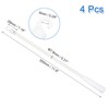 uxcell Blind Wand Replacement with Hook,2Pcs 12" Long Fiberglass Blind