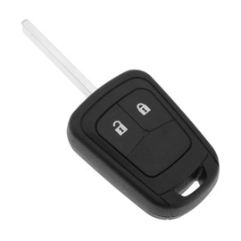 The Lord of the Tools 2 Button Remote Control Shell for Car Key with Uncut Blade Compatible with Vauxhall Astra Insignia Meriva Mokka Zafira