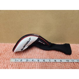 PowerBilt Golf TPS BlackOut 5 Wood HeadCover Golf Club Cover Black 11" NEW