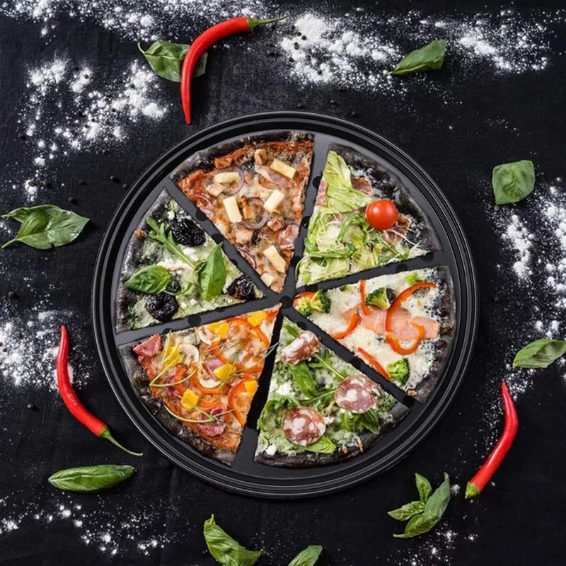 LS Kitchen - Set of 2 Non Stick Pizza Crisper