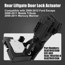 LEVANLIGHT | Rear Liftgate Door Lock Actuator | Compatibel with 2009-2012 Ford Escape,2009-2011 Mercury Mariner,2008-2011 Maz da Tribute | Replace# 9L8Z-7843150-B 937-663