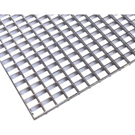 KastLite Egg Crate Panel | Nominal 2' x 2' | Chrome | 1/2" x 1/2" x 3/8" Cells - 6